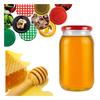 48X Jar 815Ml For Honey Jam Cucumbers Preserves Glass Jars +Lid Dia 82