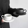 300ml Kaffeetasse Keramiktasse Teetasse Kreatives Kaffeetassen-Set Cappuccino