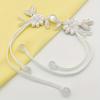 1pc Cheongsam Buckles, Dress Buckles, High-end Long-tail Tassel Buckles, Flower Buckles, Buckles.