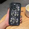Literary painting small floral flower for iPhone11/12/13/14/15/16PRO MAX mobile phone case