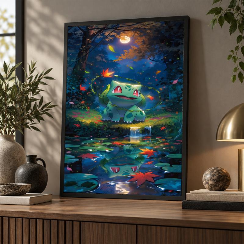 5D Diamond Painting Bulbasaur DIY Full Drill Diamond Art Kit Home Decoration