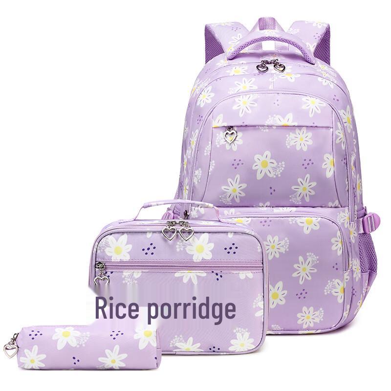 Li Shen 3-Piece Fashion Student Backpack Set One Size