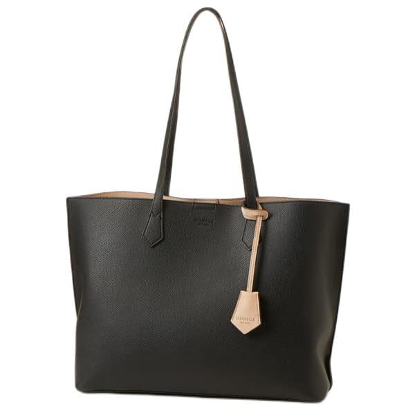 Черная двусторонняя сумка-тоут A4 Monica MONI1045 (10)