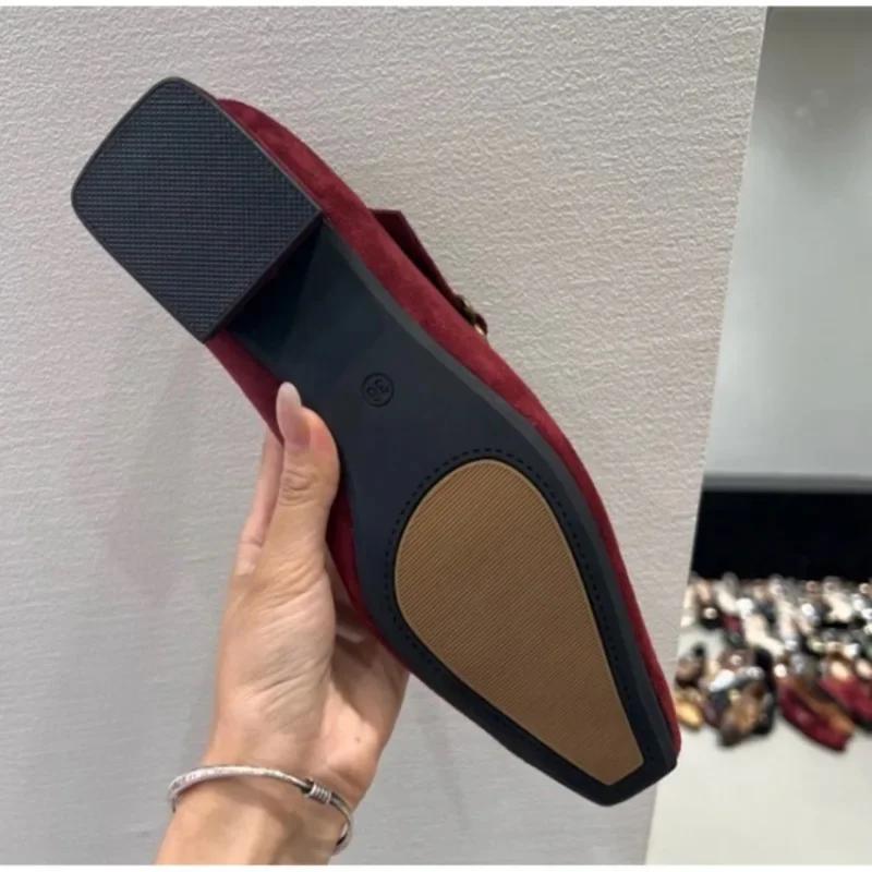 Fashion 2025 Leather Leopard Print Ballet Flats Women Mary Janes Shoes Brand New Trendy Buckled Crossover Leisure Comfy Flats