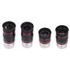 1.25  68 Degrees  Ultra Wide Angle FMC Eyepiece Kit 6+9+15+20mm for Astro Telescope