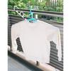 LEC "5-Hanging" Double Large Bath Towel - Sweatshirt Hanger (Set of 2) W-425