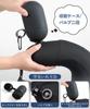 AYO Air Pillow Neck Pillow Fast Detachable Air Storage Case Travel Comfortable for Light Gray - Cooling, Portable, 245g, Ultra-lightweight, Compact,