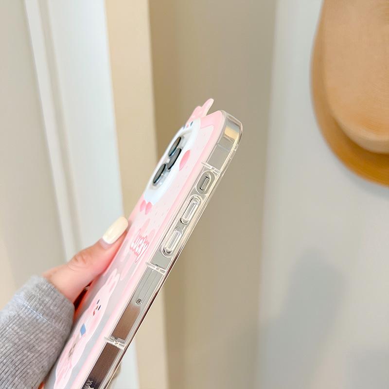 Custodia per telefono per iPhone 11 XR 13 12 14 Pro Max iPhone 15 16 7 8 Plus XS Max SE Samsung A05 A54 A14 A52 Redmi 12 13C Note 9 10 OPPO A16 A18 Vivo Y17S Y12