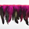 10Meter Rooster Feathers Fringe Trim On Tape Chicken Cock Pheasant Feather for Clothes Ribbon Sewing Flecos Decoration