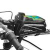 Bicycle Phone Mount Bags Waterproof Front Frame Top Tube Bag Cycling Bike Phone Tool Storage Bag