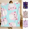 Plush SSquish MMallows Throw Soft Flannel Blanket for Bed Bedroom Sofa Picnic Throw Skinfriendly Breathable Gift Cover