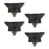 Foot Pad Air Compressor 4Pcs/Set Accessories Black Components