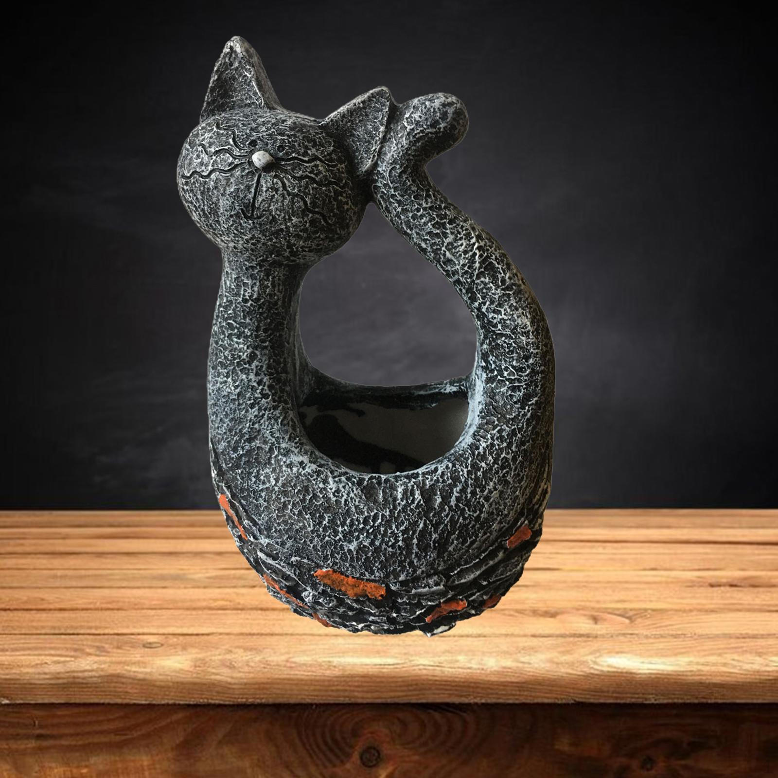 

Горшок для растений из смолы - миниатюрный горшок для суккулентов в форме бонсай, контейнер для цветов, ваза для цветов, настольный дом и