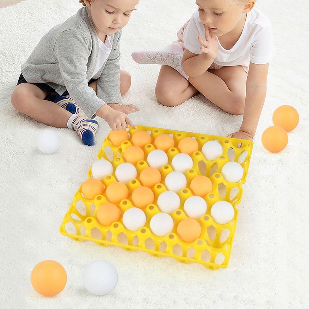 Two-Player Table Tennis Gobang Dual Color Balls Fun Party Game For Two-Player Battles