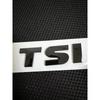 AGLNX1 1X Car Styling ABS Glossy Black Sticker TDI TSI Font Car Tail Decal For VW Touareg Car Accessories