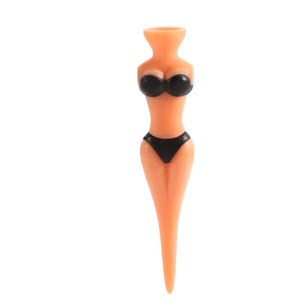 Lady Model Sexy Attractive Bikini Outdoor Golf Tees Clubs Tee Golf Training Golf Accessories