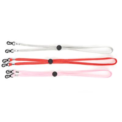 3 Stück Einfache Gesichtsmaskenbandhalter Nylon Verstellbares Gesichtsschutz-Lanyard-Zubehör