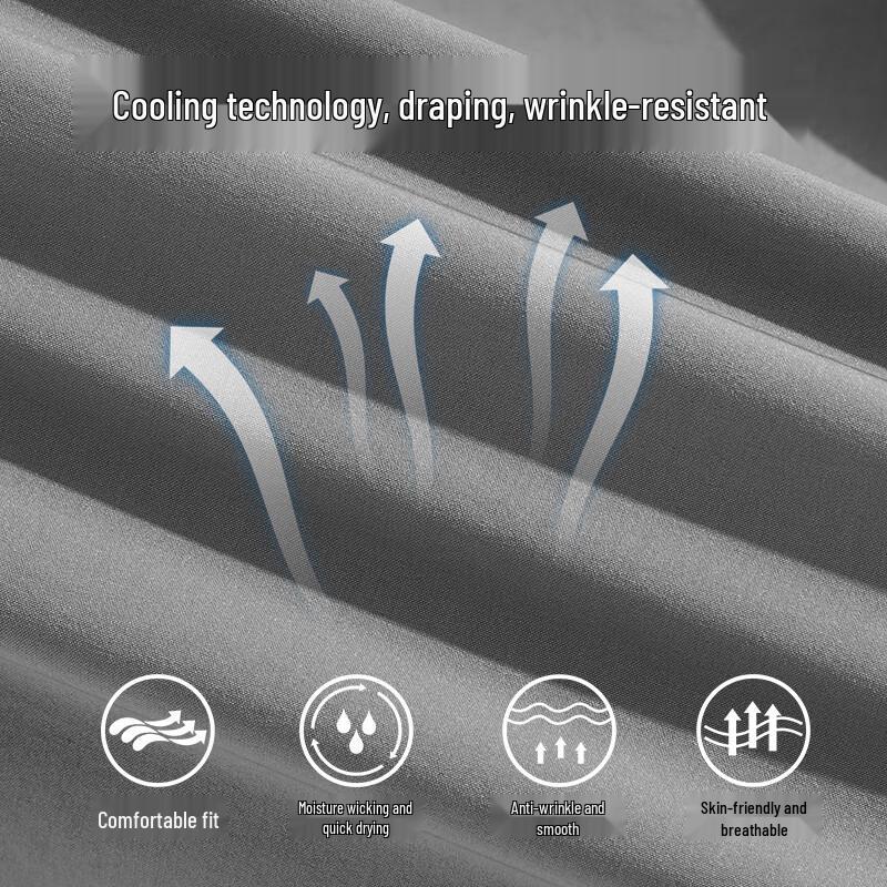 Warrior Men's Ice Silk Cooling Casual Shorts