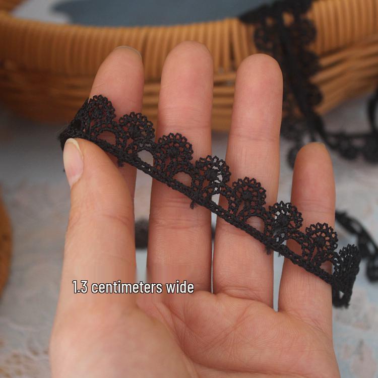 Hollow Polyester Lace Trim for DIY Clothing & Hair Accessories
