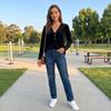Women's Casual V-Neck Velvet Long Sleeve Top Color