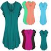 Casual Womens Summer Dress With Pleated Skirt And Ruffle Sleeves For Spring Fashion