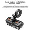 Luce per Bicicletta Luce Anteriore Bici 8000mAh Impermeabile Torcia Ricarica USB Lampada per Ciclismo MTB Strada Accessori