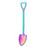 Rainbow Stainless Steel Shovel Spoon Set Ice Cream Stirring Spoon Tool Creative Teaspoon Dessert Coffee Spoon Party Cutlery Set