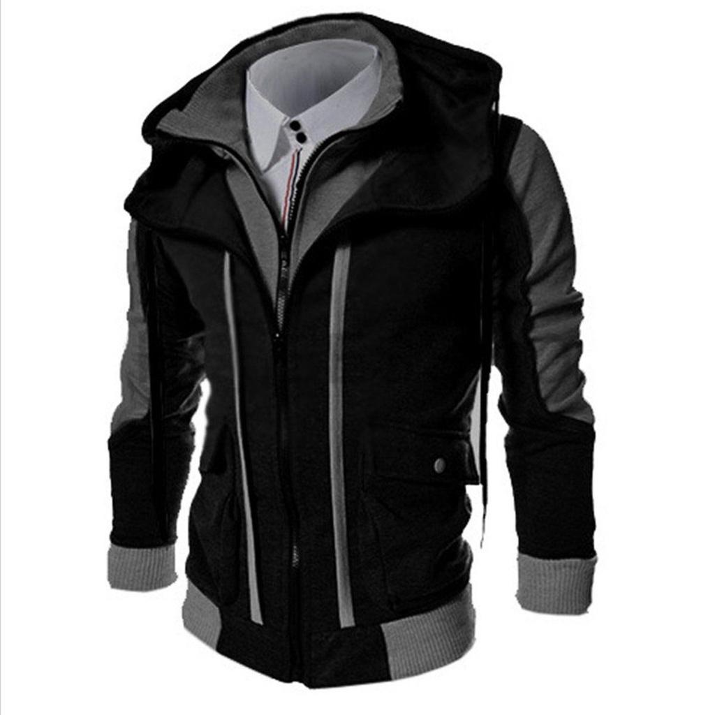 Luxurious Men's Winter Hoodie With Warm Hooded Sweatshirt For Ultimate Comfort