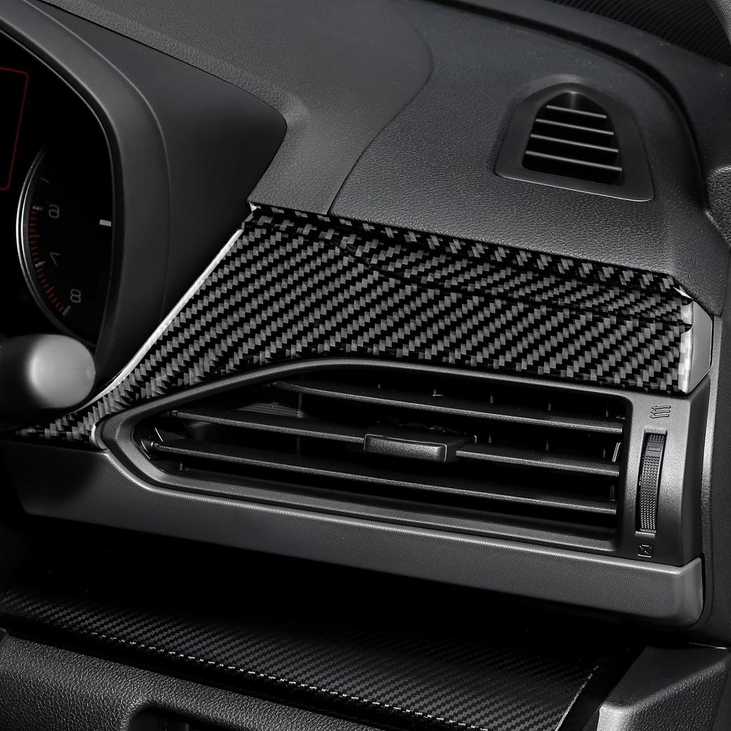 AIRSPEED Carbon Fiber Interior Accessory Dashboard Cover Trim Sticker for Subaru Crosstrek GU Series 2024 Stylish Custom Garnish for a Custom Subaru