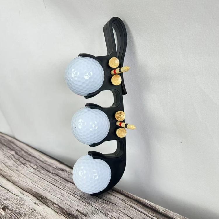 Light weight Golf Ball And Tees Holder Golf Accessories Organizer Storage Rack Ball Tees Storage Waist Holder Enduring
