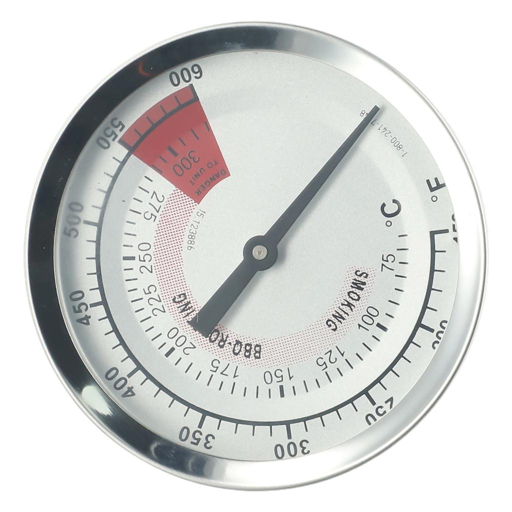 BBQ Grill Heat Indicator Temperature Gauge for Kitchen Aid For Gas Grill Easy To Install Temperature Range 150 600F
