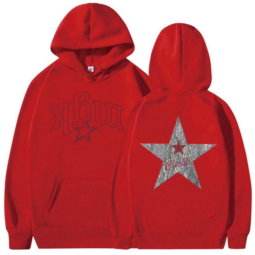 

Rapper Mgk Lost Americana Album 2025 Print Hoodie Men Women Retro Fashion Long Sleeve Sweatshirt Fleece Pullover Clothing Hoodie S