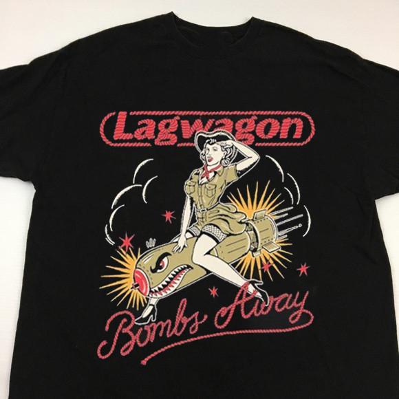 New! Lagwagon Bombs Away T-shirt 2025 Tour Concert BL350 Unisex T-Shirt XL