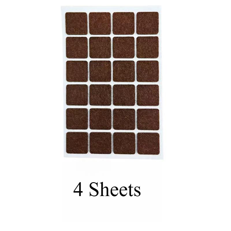 Self Adhesive Felt Furniture Pads Anti Scratch Chair Leg Floor Protector For Hardwood Table Sofa Chair Feet