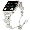 Watchband For Apple Watch Series 11 10 42mm/9 8 7 41mm/SE3 SE2 SE 6 5 4 40mm/3 2 1 38mm Heart Clover Zinc Alloy Metal Strap