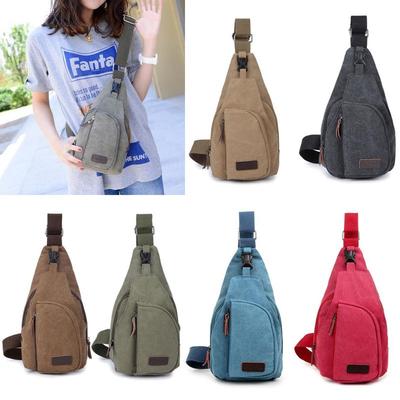 Erkek Kanvas Açık Seyahat Askeri Messenger Satchel Crossbody Omuz Çantası Sırt Çantaları