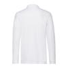 FRUIT OF THE LOOM Mens Cotton Pique Long-Sleeved Polo Shirt
