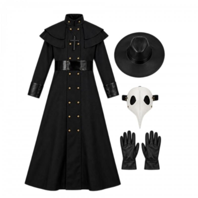 Halloween Costume Medieval Plague Doctor Crow