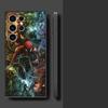 Funda Phone Cover Case for Samsung Galaxy S26 S10 S9 S25 Ultra S20 Note 20 Ultra 8 9 10 S23 S21 FE S24 Plus Marvel Spider Man