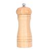 2pcs Wood Salt and Pepper Grinder   Coarseness Wooden Pepper Shaker for Kitchen Seasoning