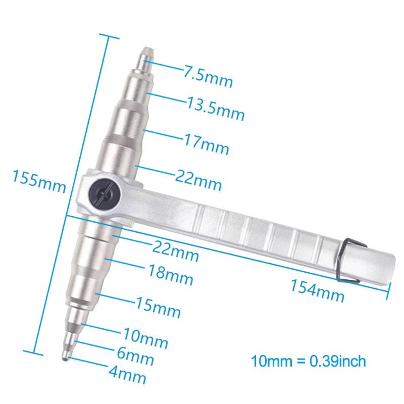 ST-22 Air Conditioning and Refrigeration Repair Tool Manual Pipe Expander Copper Pipe Expander