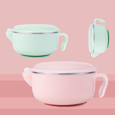 Infant Insulation Bowl Feeding Food Warm Tableware Suction Bowl Gadgets