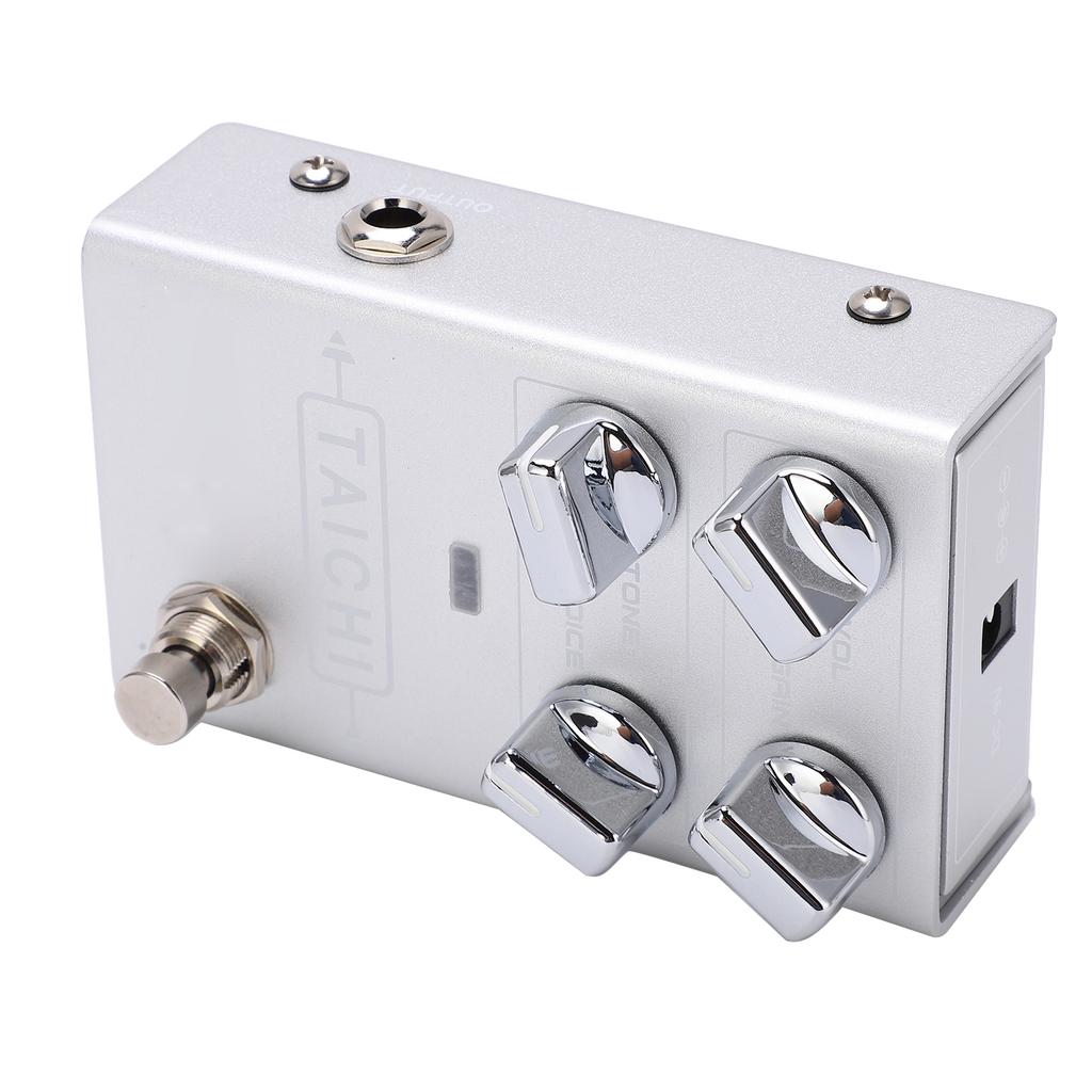 Overdrive Effect Low Gain EQ Band Knob Control Guitar Tuning Pedal Accessories DC 9V 20mA