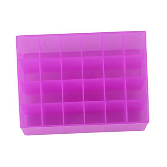 Makeup 24 Lipstick Gloss Cosmetic Storage Display Stand Holder Rack Organizer