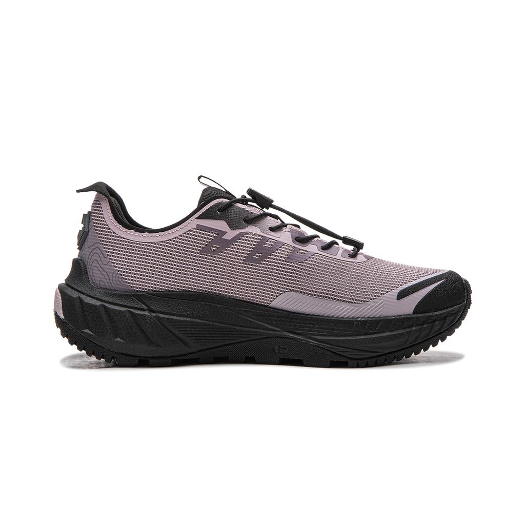 Li Ning Chuo Ye V2 Cushioning Slip Resistant Abrasion Resistant Rebound Low Top Trail Running Shoes Women's ARSW124-1