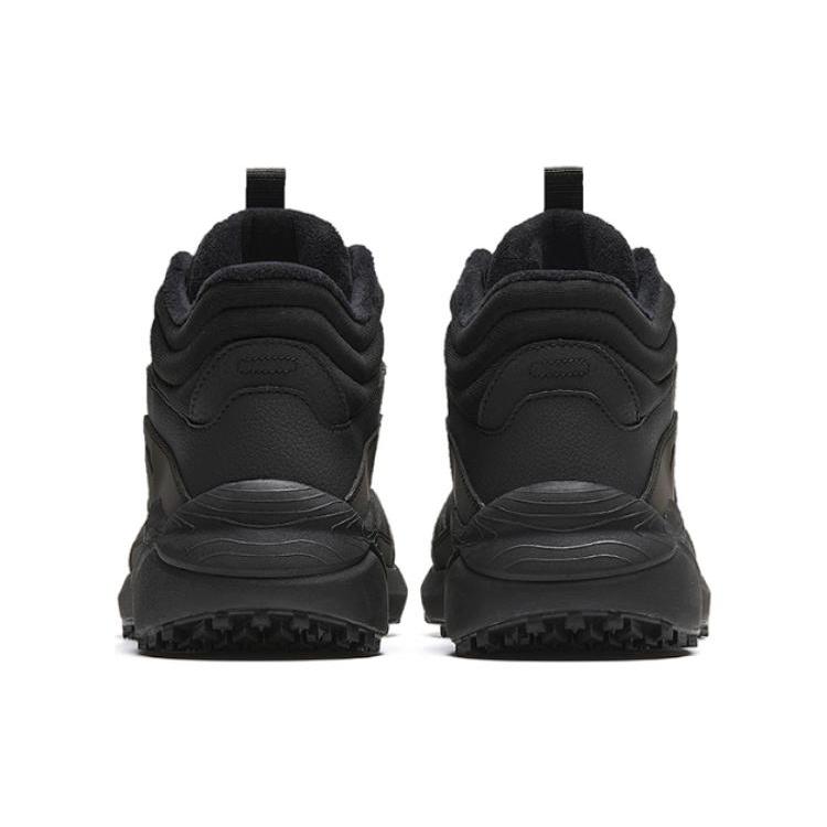 New Anta Life Collection Anti Slip Wear Resistant Mid Top Running Shoes Men's Black 112348986-1