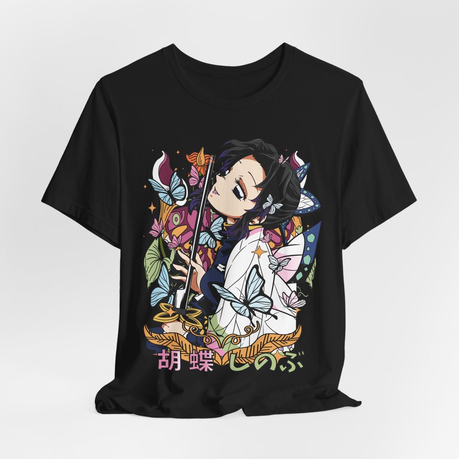 Shinobu Anime Graphic T-Shirt Mens Womens Tees Top Tee Tops, Unisex Jersey T-Shirt Mens Womens Tees Top for Anime Fans, Shinobu 2XL