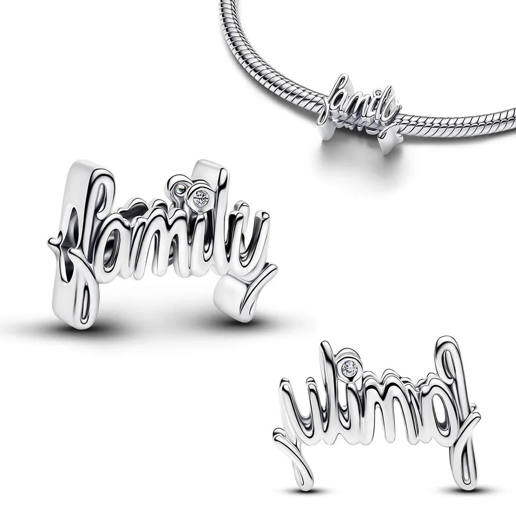Christmas 925 Silver Charms Santa Claus Reindeer Earrings Beads fit Necklace Bracelets DIY Fine Jewelry Party Gift