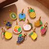 Colorful Fruit Series: Pineapple & Orange DIY Bracelet Necklace Pendant