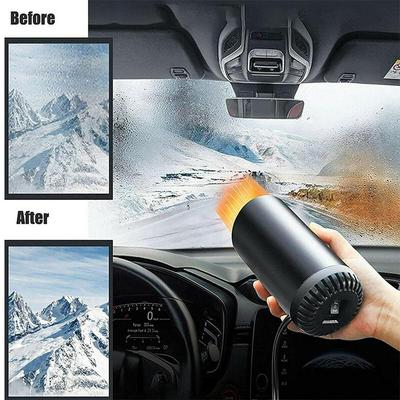 Riscaldatore Parabrezza Veicolo 12V Riscaldamento Ventola di Raffreddamento Auto Sbrinatore Riscaldatore Macchina Rimozione Appannamento Gelo Accessori Neve A F6Y1